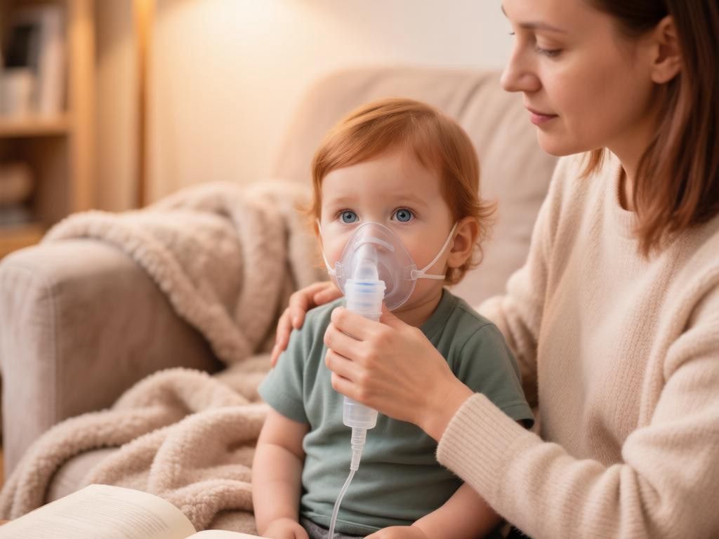 Ингаляции ребёнку: когда нужны и как проводить