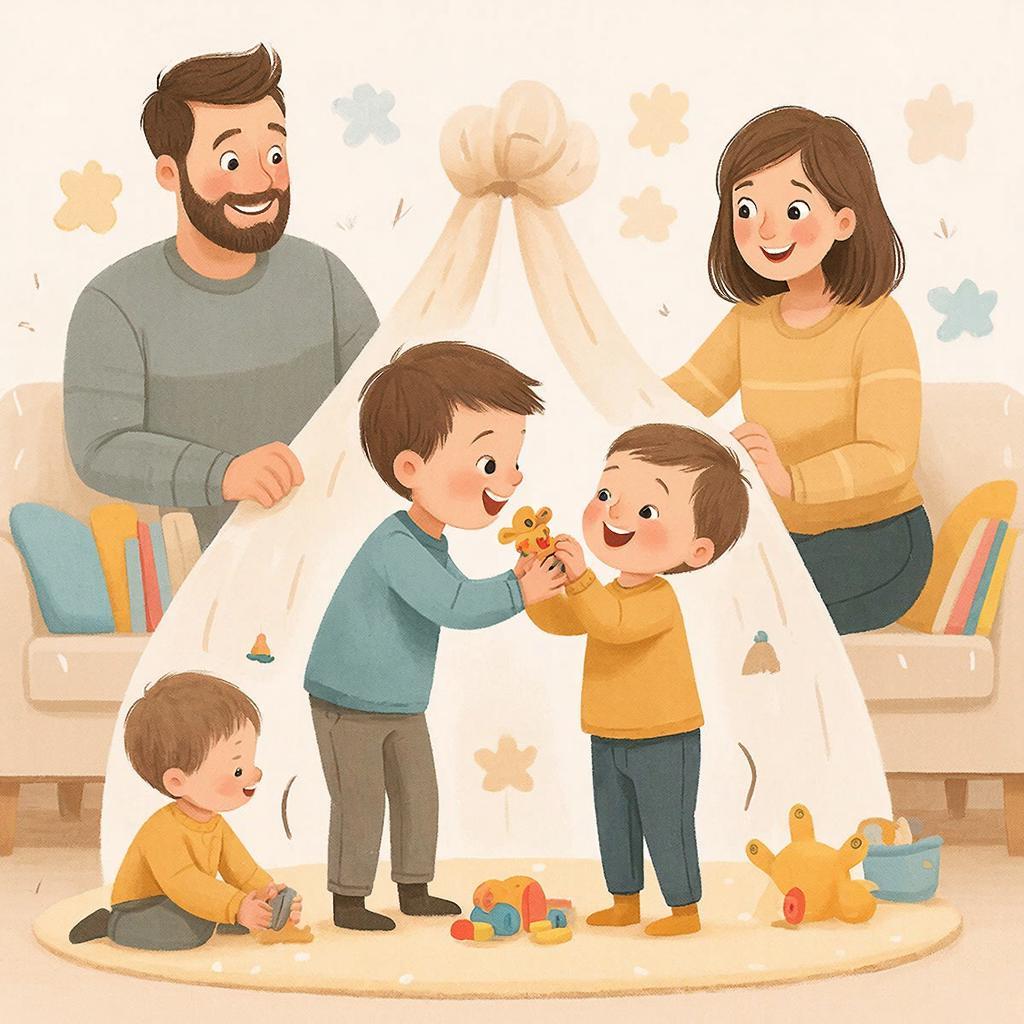 Как научить ребёнка делиться: пошаговый гид для родителей малышей